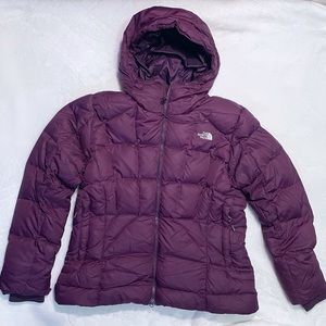 The North Face Down Jacket Purple/Plum 600 Fill Women’s Size XL